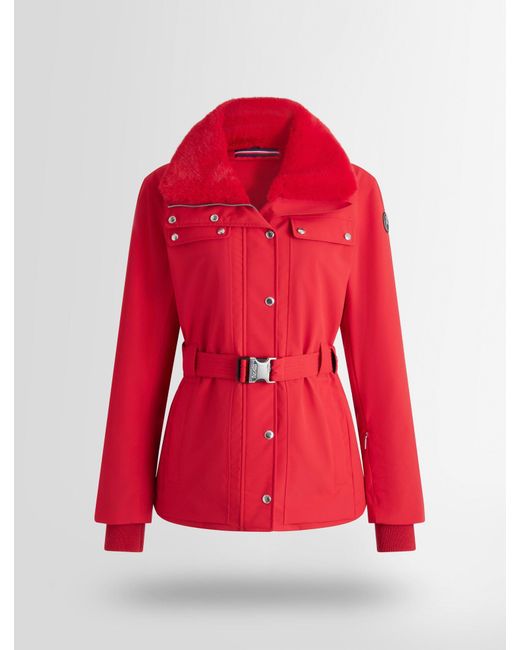 Fusalp Red Dessa Ski Jacket