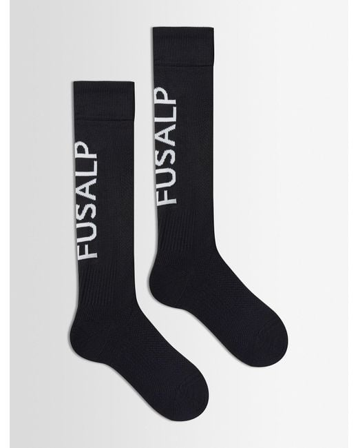 Fusalp Black Sock Pop Ski Socks