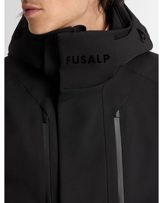 Fusalp Black John Ski Jacket for men
