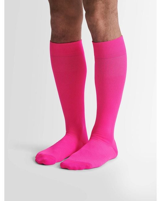 Fusalp Pink Sock Pop Ski Socks