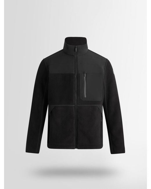 Fusalp Black Ofrost Fleece Jacket for men
