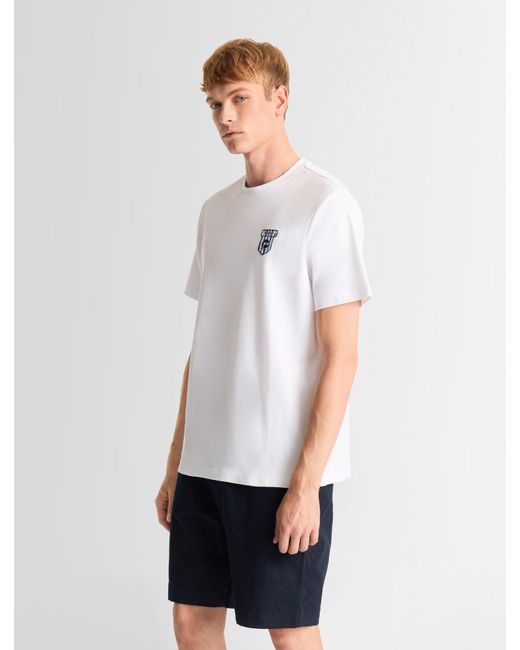 Fusalp White Tylo Anim Tee Shirt for men