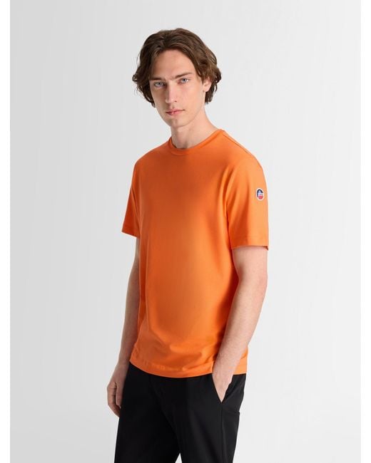 Fusalp Orange Riviere Tee Shirt for men