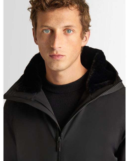 Fusalp Black Gezi Coat for men