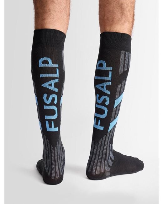 Fusalp Black Sock Tech Ski Socks