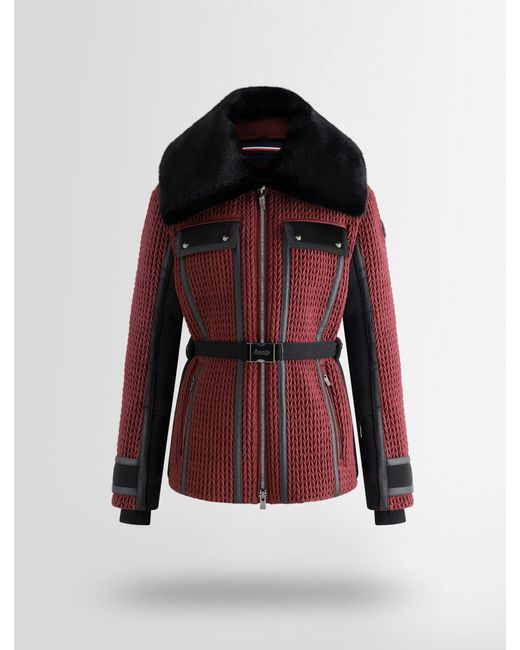 Fusalp Red Alixa Ski Jacket