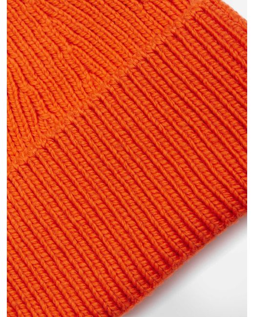 Fusalp Orange Knit Beanie