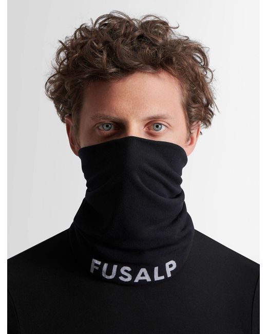 Fusalp Black Ruan Neck Warmer