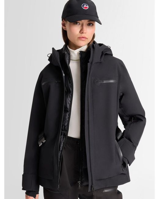 Fusalp Black Roppi Ski Jacket
