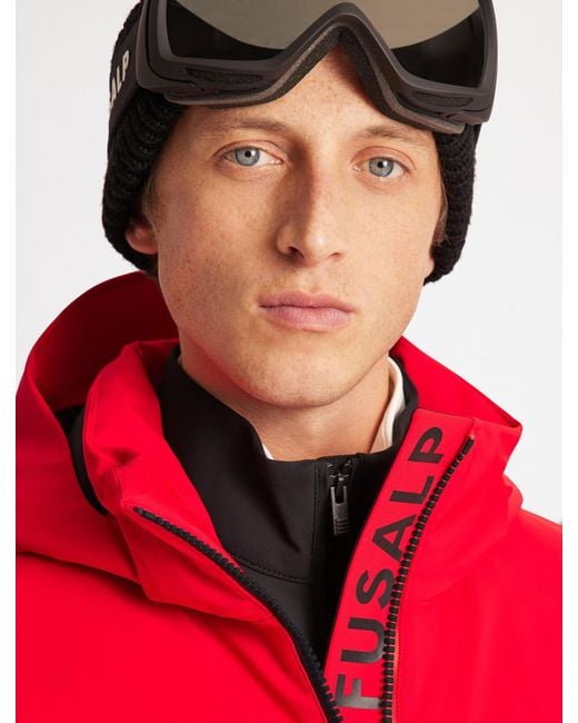 Fusalp Red Power Ski Jacket for men