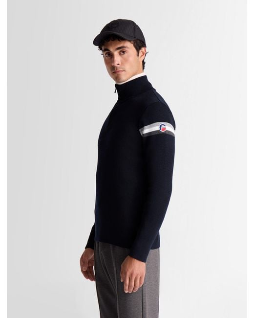 Fusalp Blue Wengen Sweater for men