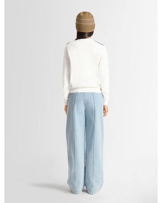 Fusalp White Ottavia Sweater