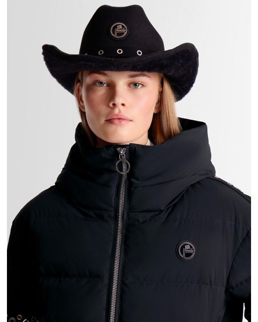 Fusalp Black Cowboy Bucket Hat