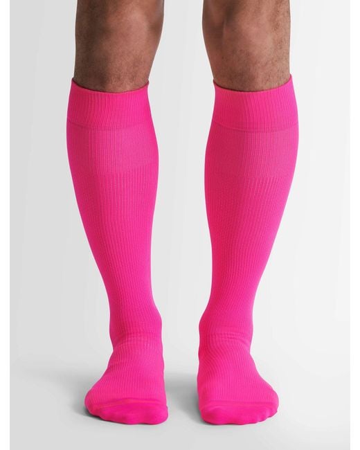 Fusalp Pink Sock Pop Ski Socks