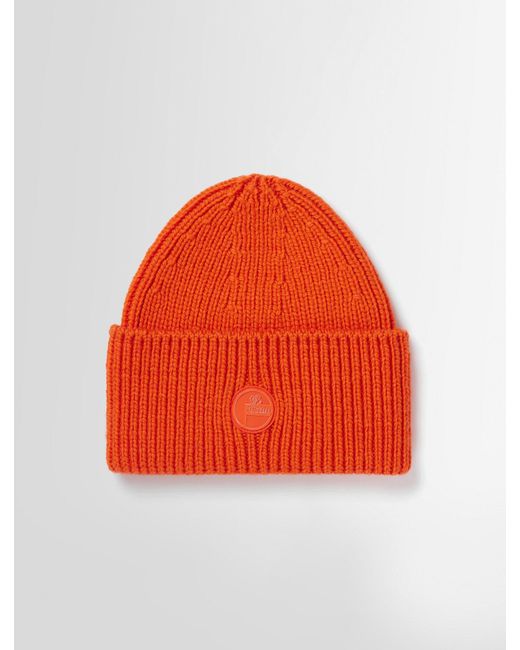 Fusalp Orange Knit Beanie