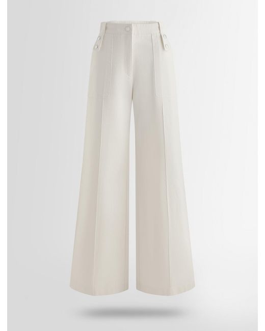 Fusalp White Noaletta Denim Pants