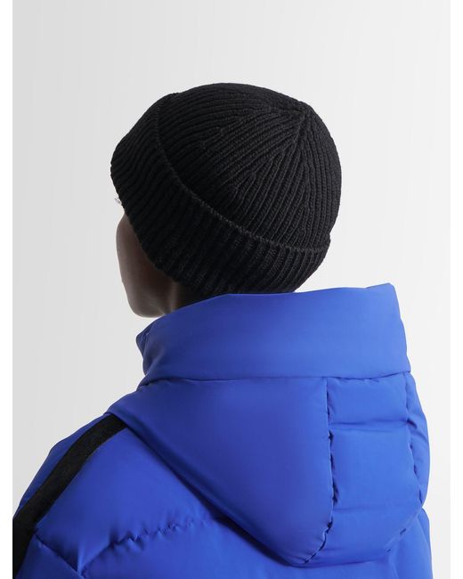 Fusalp Black Knit Beanie