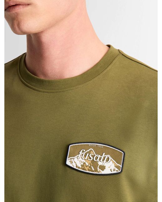 Fusalp Green Tylo Anim Tee Shirt for men