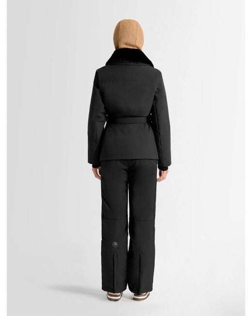 Fusalp Black Dessa Ski Jacket