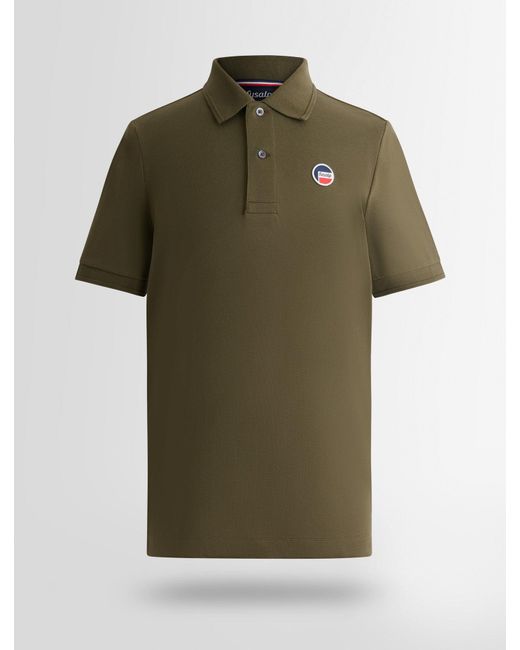 Fusalp Green Elbin Short-Sleeve Polo Shirt for men