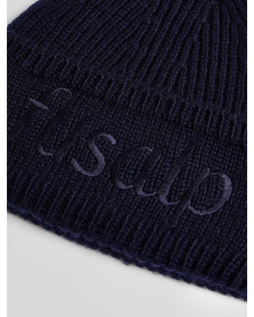 Fusalp Blue Knit Beanie