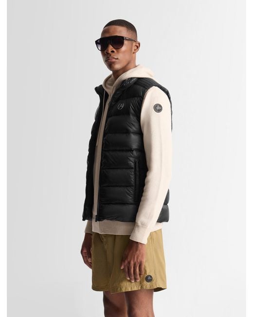 Fusalp Black Gorvone Sleeveless Down Jacket for men