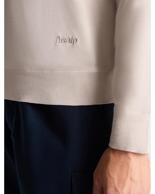 Fusalp White Ashtton Sweater for men