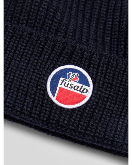 Fusalp Blue Cosmic Beanie