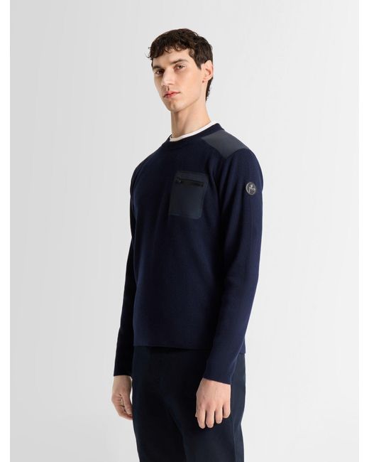 Fusalp Blue Tevan Sweater for men