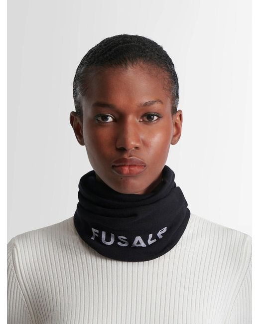 Fusalp Black Ruan Neck Warmer