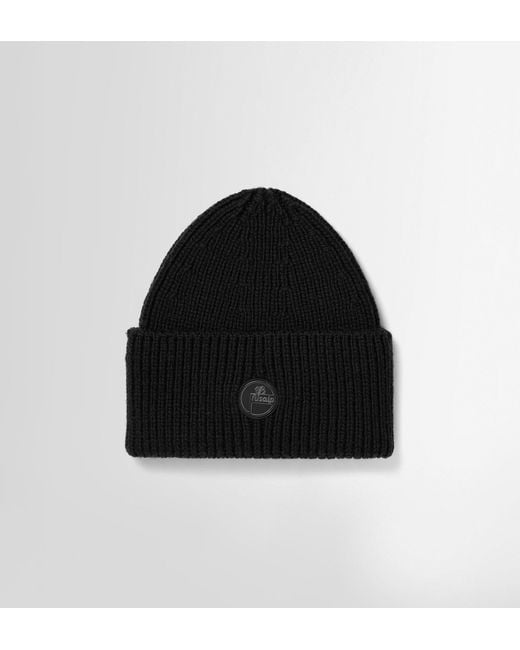 Fusalp Black Knit Beanie