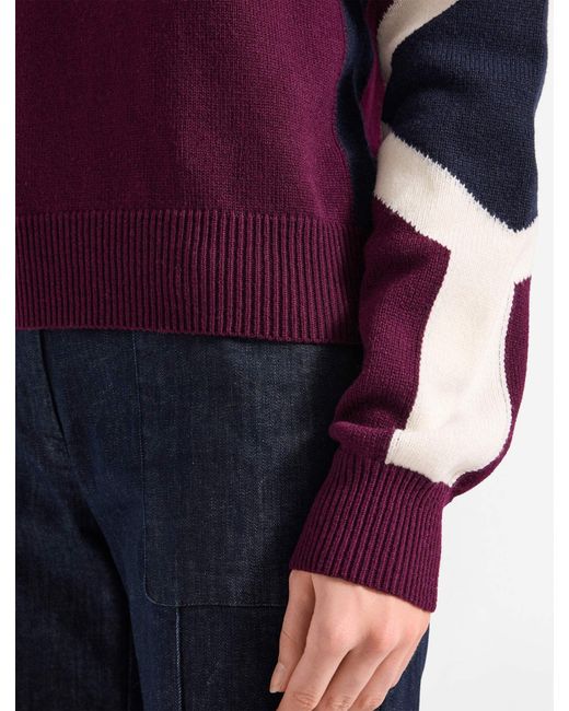 Fusalp Purple Rivena Sweater