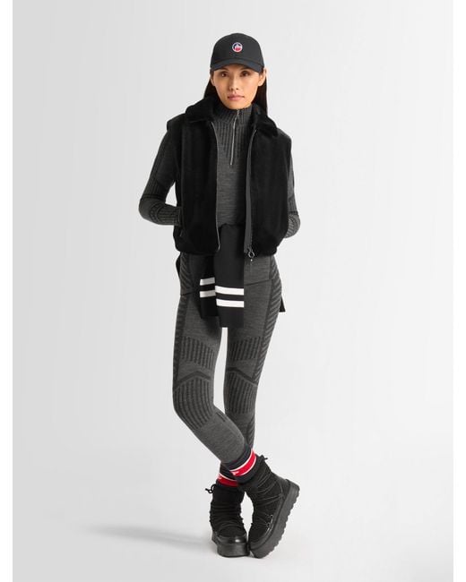 Fusalp Black Piagina Sleeveless Jackets