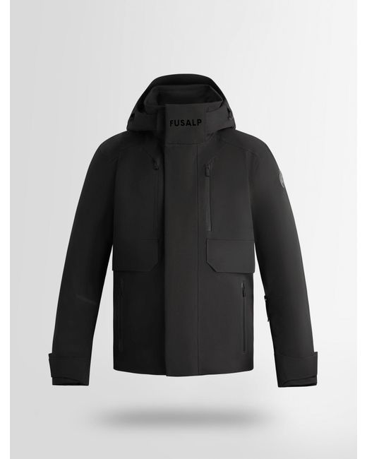Fusalp Black John Ski Jacket for men