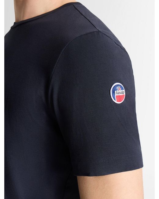 Fusalp Black Riviere Tee Shirt for men