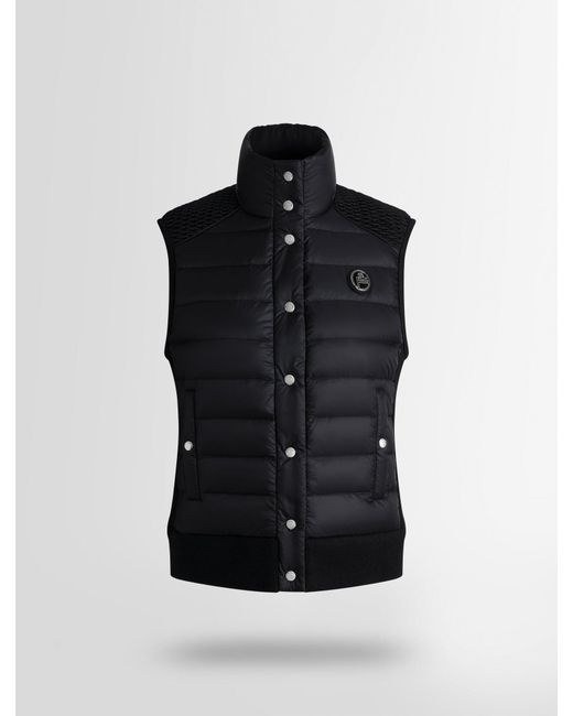 Fusalp Black Miraca Sleeveless Down Jackets