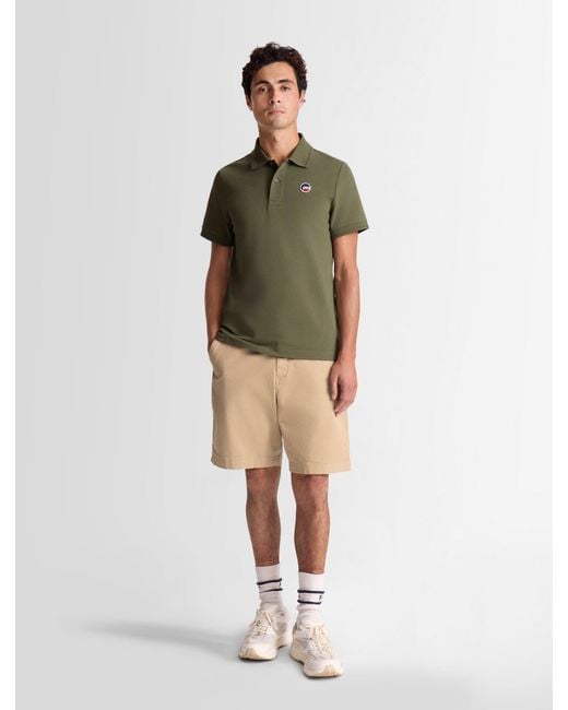 Fusalp Green Elbin Short-Sleeve Polo Shirt for men