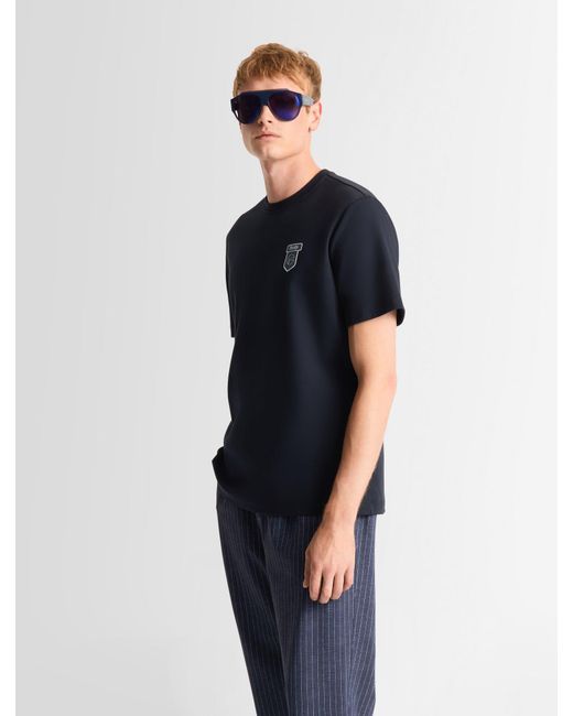 Fusalp Blue Tylo Anim Tee Shirt for men