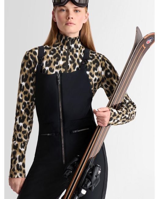 Fusalp Black Getta Ski Overalls