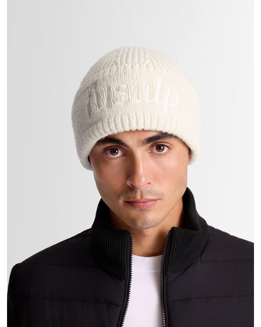 Fusalp White Knit Beanie
