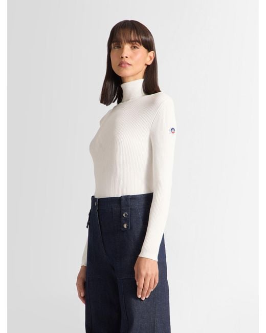 Fusalp White Ancelle Sweater