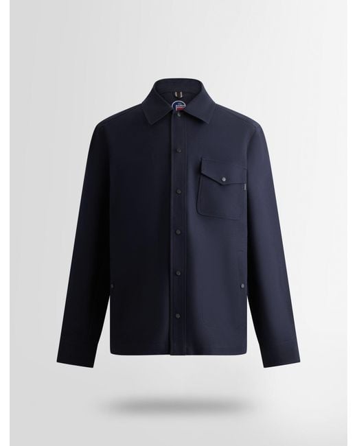 Fusalp Blue Jaymeo Cotton Jacket for men