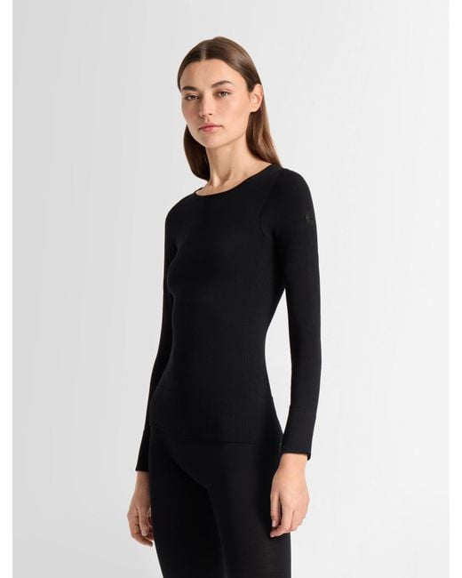 Fusalp Black Troop Col Rond Thermal Layer