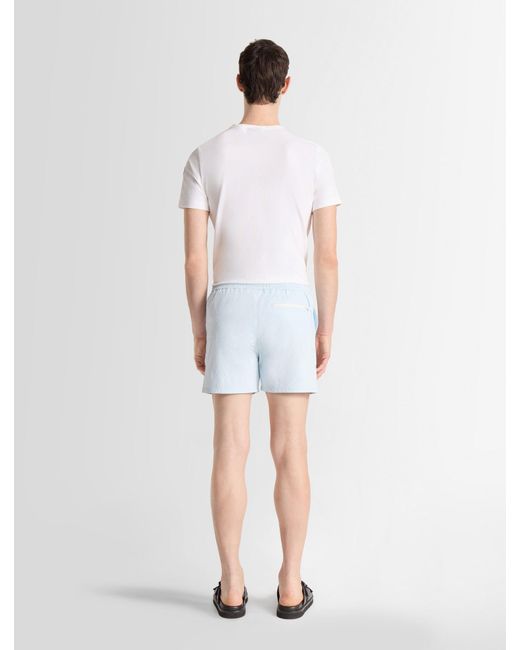 Fusalp Blue Halfi Swim Short for men