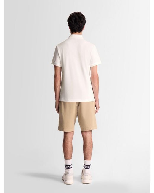 Fusalp White Elbin Short-Sleeve Polo Shirt for men