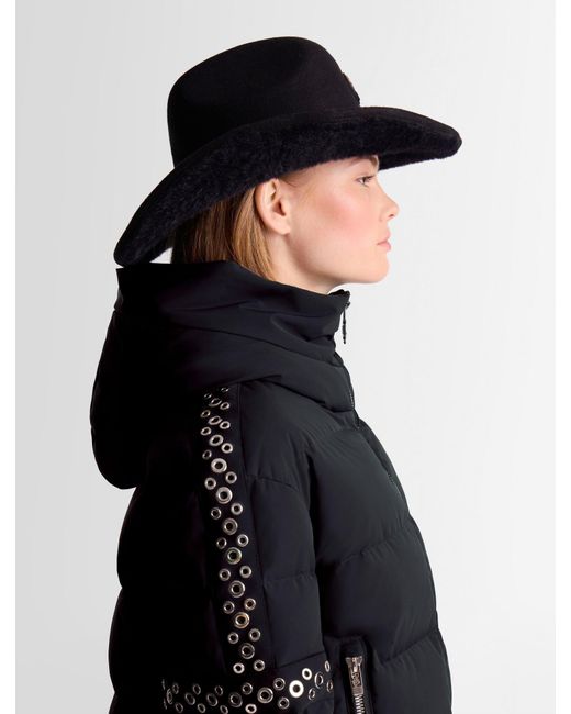 Fusalp Black Cowboy Bucket Hat