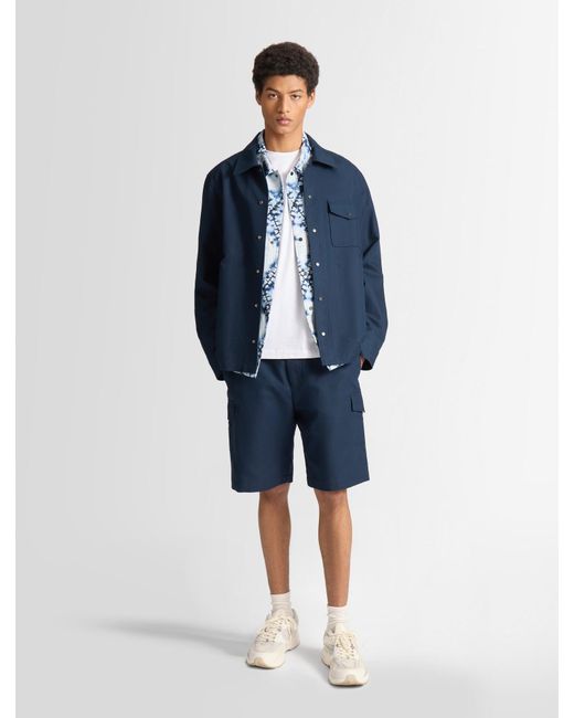 Fusalp Blue Jaymeo Cotton Jacket for men