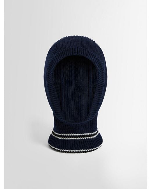 Fusalp Blue Wool Cowl