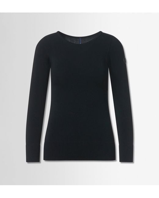 Fusalp Black Troop Col Rond Thermal Layer