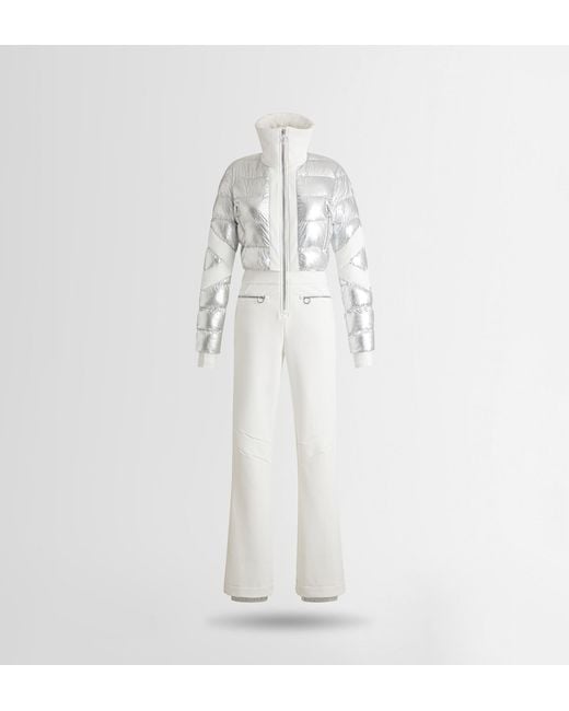 Fusalp White Clarisse Metal Ski Suit